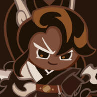 caramel arrow cookie